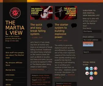 Themartialview.com(The Martial View) Screenshot