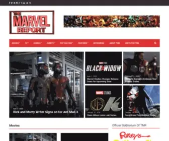 Themarvelreport.com(The Marvel Report) Screenshot