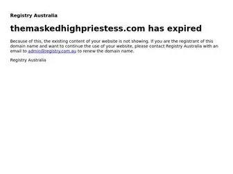 Themaskedhighpriestess.com(themaskedhighpriestess) Screenshot