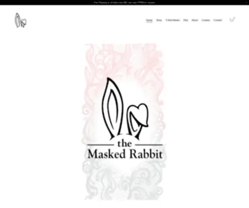 Themaskedrabbit.com(Triple Layered) Screenshot