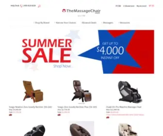 Themassagechair.com(The Massage Chair Shopping Center) Screenshot