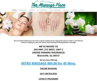 Themassageplacega.com(Massage) Screenshot