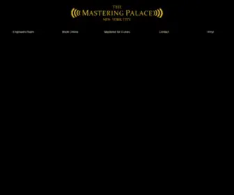 Themasteringpalace.com(The Mastering Palace) Screenshot