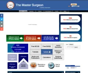 Themastersurgeon.com(The Master Surgeon) Screenshot