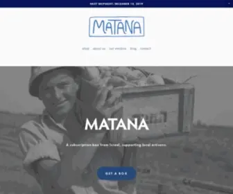 Thematanashop.com(Matana) Screenshot