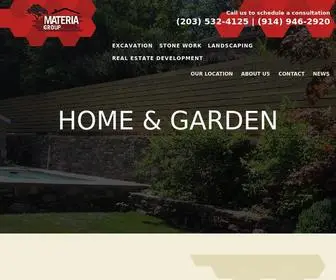 Themateriagroup.com(Excavation Services) Screenshot