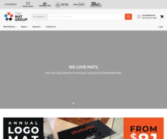 Thematgroup.com.au(The Mat Group) Screenshot