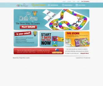 Themathgym.com(Themathgym) Screenshot