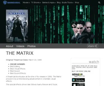 Thematrix.com(The Matrix Resurrections) Screenshot