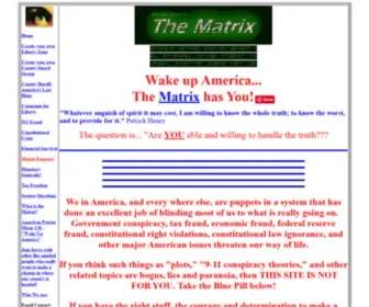 Thematrixhasyou.org(Lawlessness) Screenshot