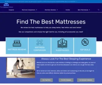 Themattressreviews.com(Mattress Reviews) Screenshot