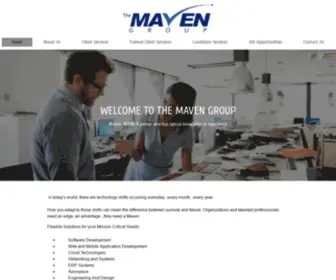 Themavengroup.com(The Maven Group) Screenshot