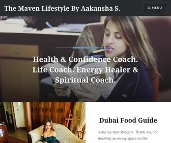 Themavenlifestyle.com(The Maven Lifestyle By Aakansha S) Screenshot