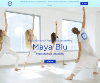 Themayablu.com(Maya Blu) Screenshot