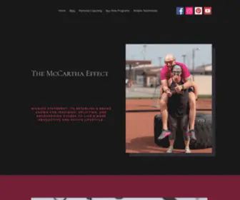 Themccarthaeffect.com(Lifestyle Fitness) Screenshot