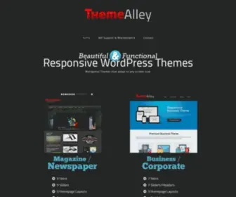 Themealley.com(Responsive WordPress Themes) Screenshot