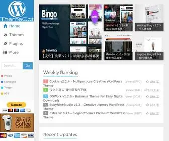 Themecat.net(Free wordpress themes and plugins download) Screenshot