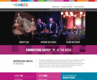 Themecc.com.au(Mackay Entertainment & Convention Centre) Screenshot