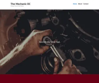 Themechanicoc.com(Orange County Auto Repair) Screenshot