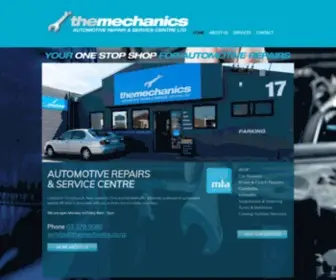 Themechanics.co.nz(The Mechanics) Screenshot