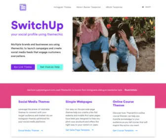 Themechic.com(Theme Platform for Small Business) Screenshot