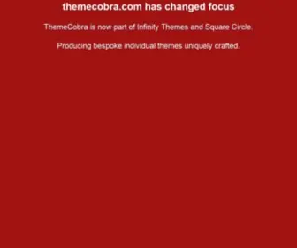 Themecobra.com(Has gone custom) Screenshot