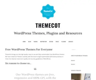 Themecot.com(Free WordPress Themes For Everyone) Screenshot
