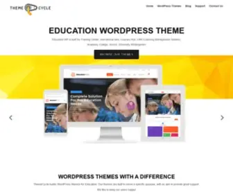 Themecycle.com(Premium Education Wordpress Theme) Screenshot