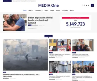 Themediaone.com(MEDIA ONE) Screenshot