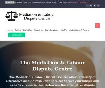 Themediationcentre.co.za(The Mediation & Labour Dispute Centre) Screenshot