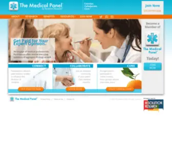 Themedicalpanel.com(The Medical Panel) Screenshot