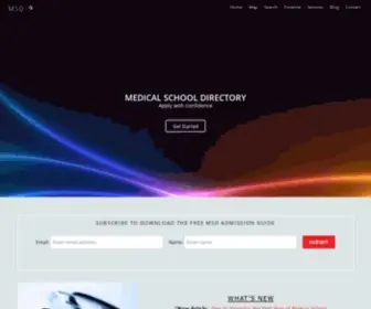 Themedicalschooldirectory.com(Medical School Directory) Screenshot