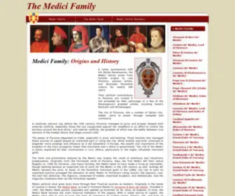 Themedicifamily.com(The Medici Family) Screenshot