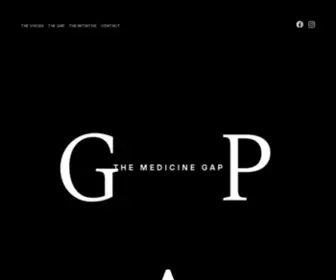 Themedicinegap.co.nz(The Medicine Gap) Screenshot