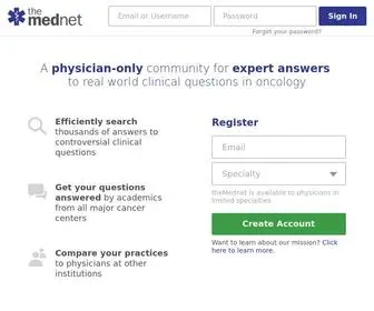 Themednet.org(theMednet) Screenshot