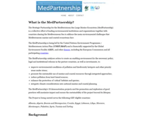 Themedpartnership.org(The MedPartnership) Screenshot