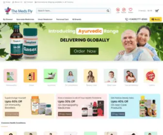 Themedsfly.com(Homeopathic Medicine Online) Screenshot