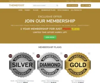 Themefoot.com(Trusted GPL Themes & Plugins Provider) Screenshot