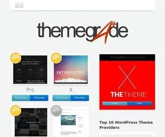 Themegrade.com(Best Quality WordPress Themes Review and Rating) Screenshot