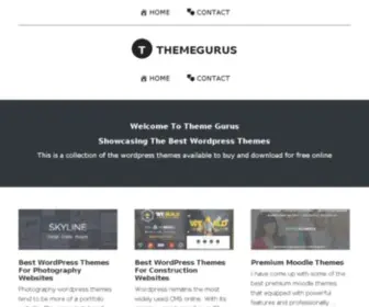 Themegurus.com(Moodle Themes..Moodle) Screenshot
