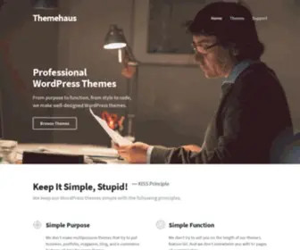 Themehaus.net(Professional WordPress Themes by Themehaus) Screenshot