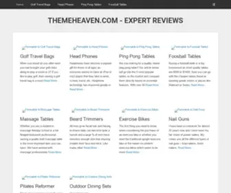 Themeheaven.com(#1 Source for Product Reviews and Consumer Buying Guides) Screenshot
