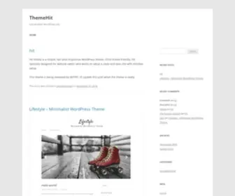Themehit.com(Just another WordPress site) Screenshot