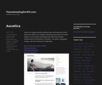 Themehostingforwp.com(WordPress theme hosting) Screenshot