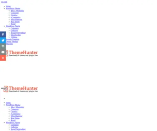 Themehunter.net(Theme Hunter) Screenshot