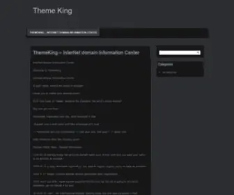 Themeking.com.tw(Theme King) Screenshot