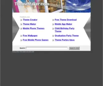 Thememaker.com(The Leading Theme Maker Site on the Net) Screenshot