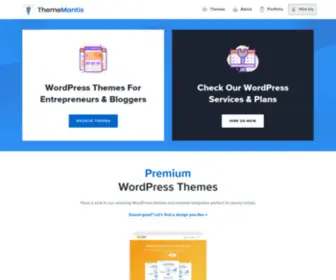 Thememantis.com(SEO Optimized & Mobile Responsive WordPress Themes & Templates) Screenshot