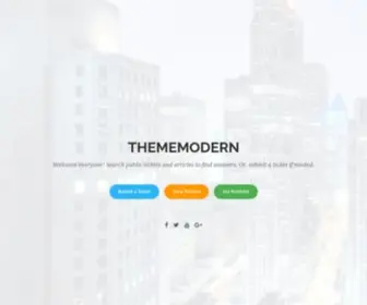 Thememodern.com(Premium WordPress Themes & Website Templates) Screenshot