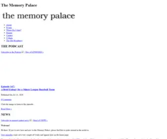 Thememorypalace.org(The Memory Palace) Screenshot